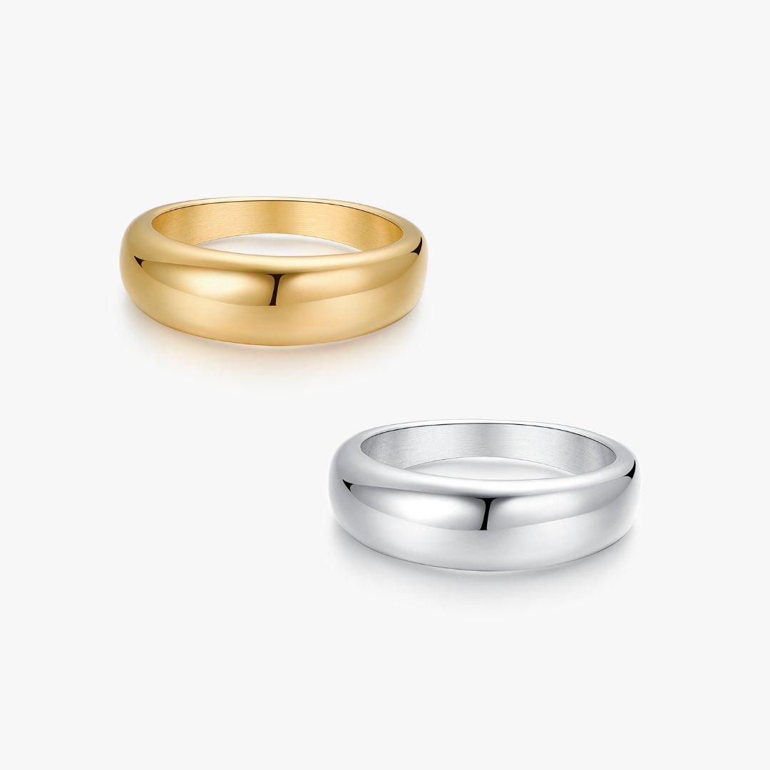 Thin Dome Ring - Flaire & Co.