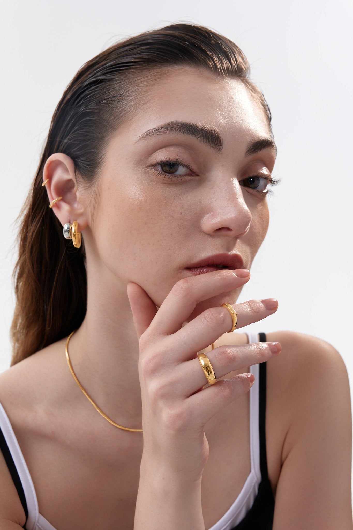 Thin Dome Ring - Flaire & Co.