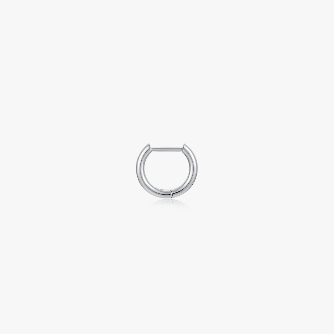 Titanium Mini Seamless Hoops (Single) - Flaire & Co.
