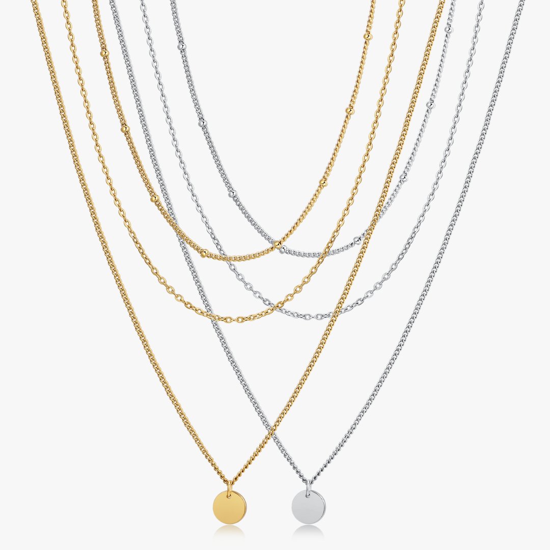 Triple Layered Necklace - Flaire & Co.