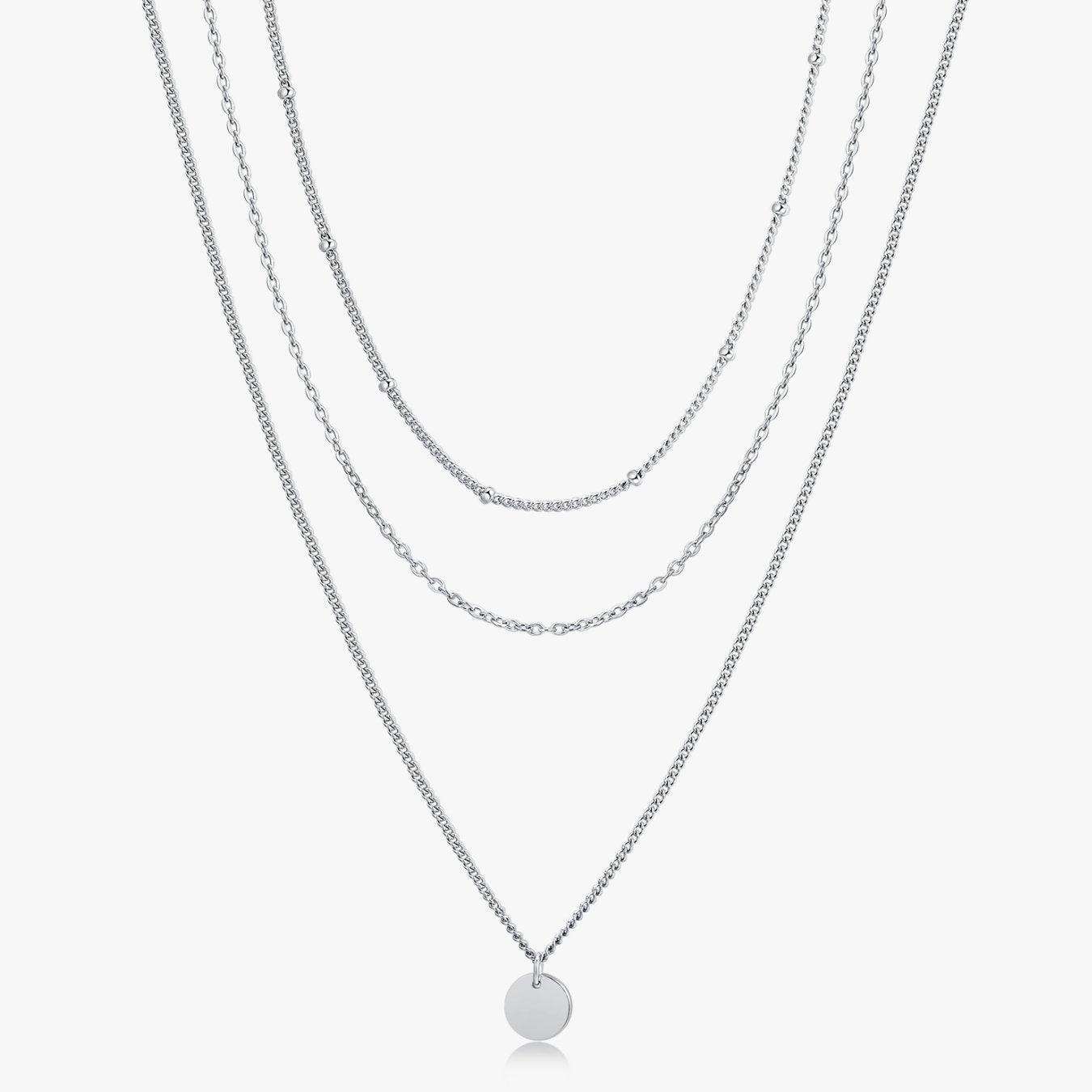 Triple Layered Necklace - Flaire & Co.
