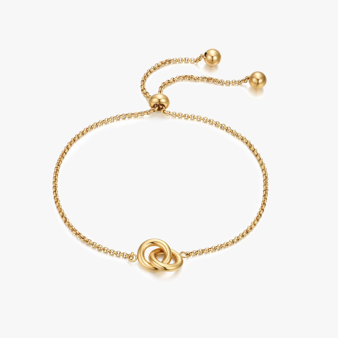 Twin Souls Bracelet in Gold - Flaire & Co.