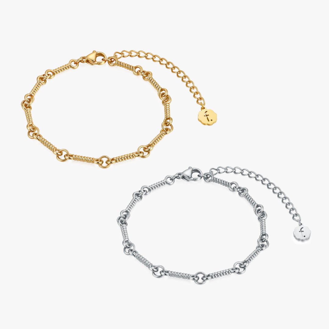 Twisted Chain Bracelet - Flaire & Co.