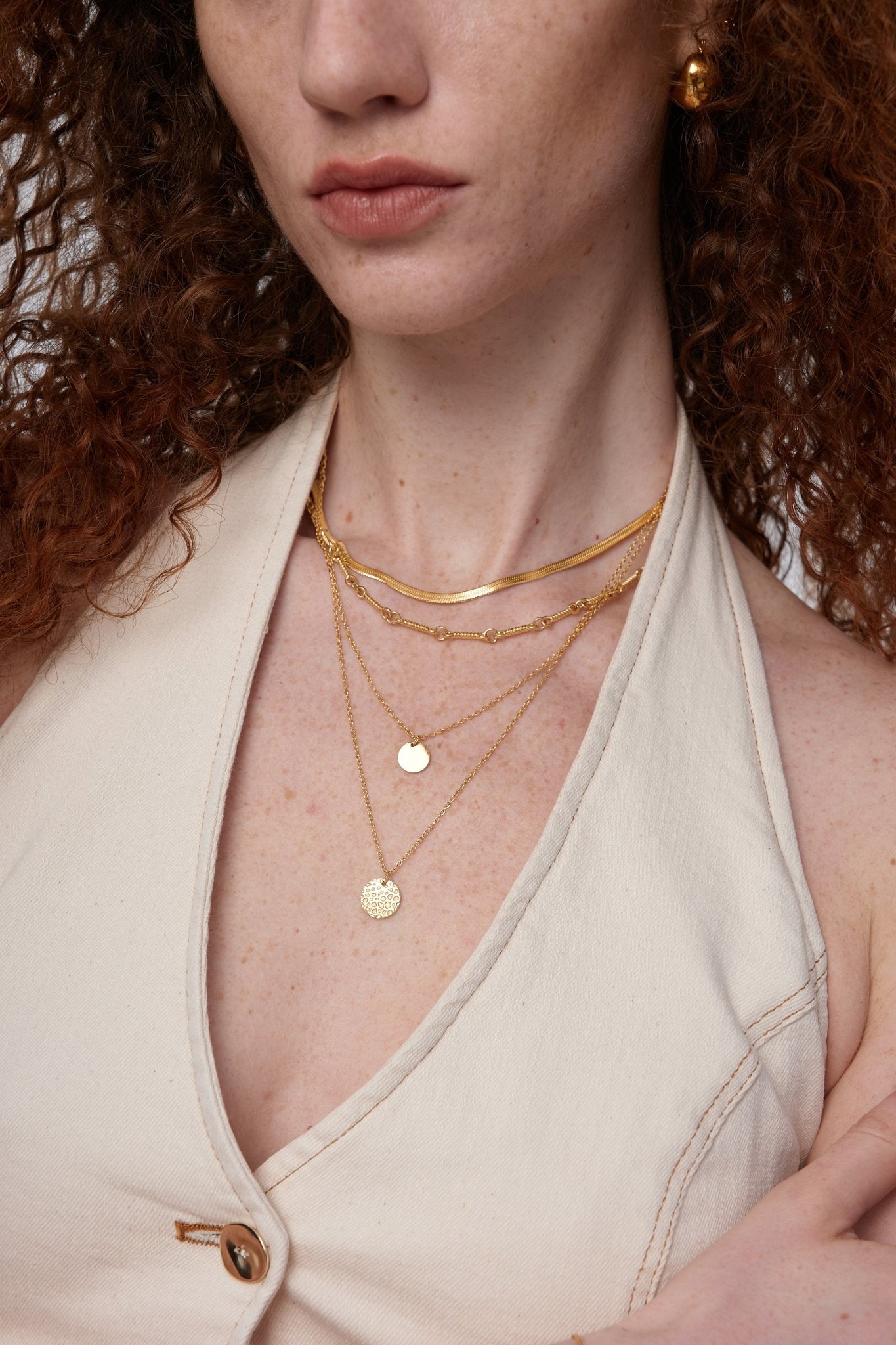 Twisted Chain Necklace - Flaire & Co.