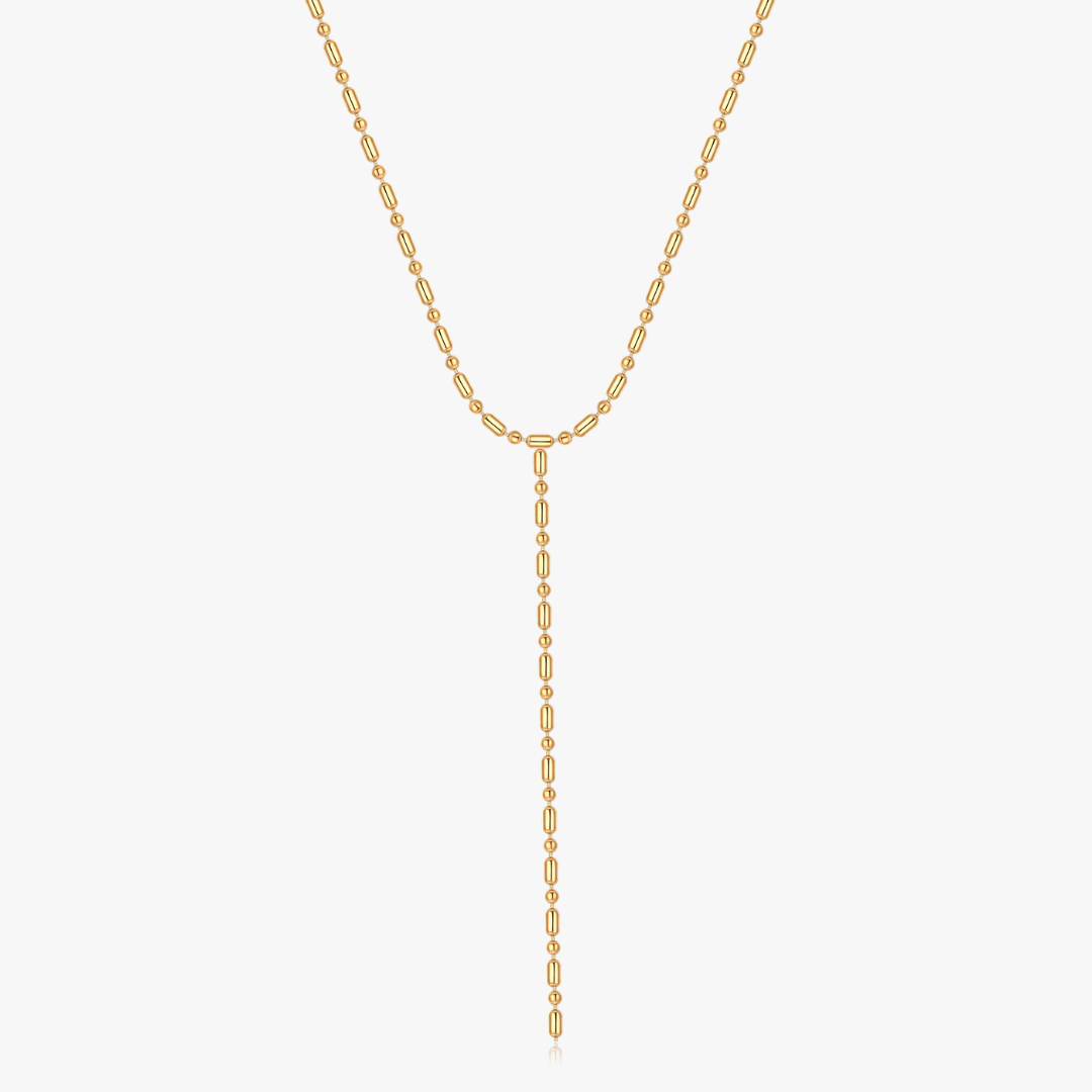 Victoria Chain Lariat Necklace - Flaire & Co.