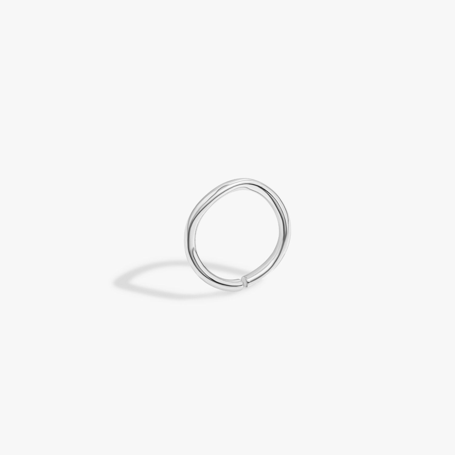 Wavy Adjustable Sterling Silver Ring - Flaire & Co.