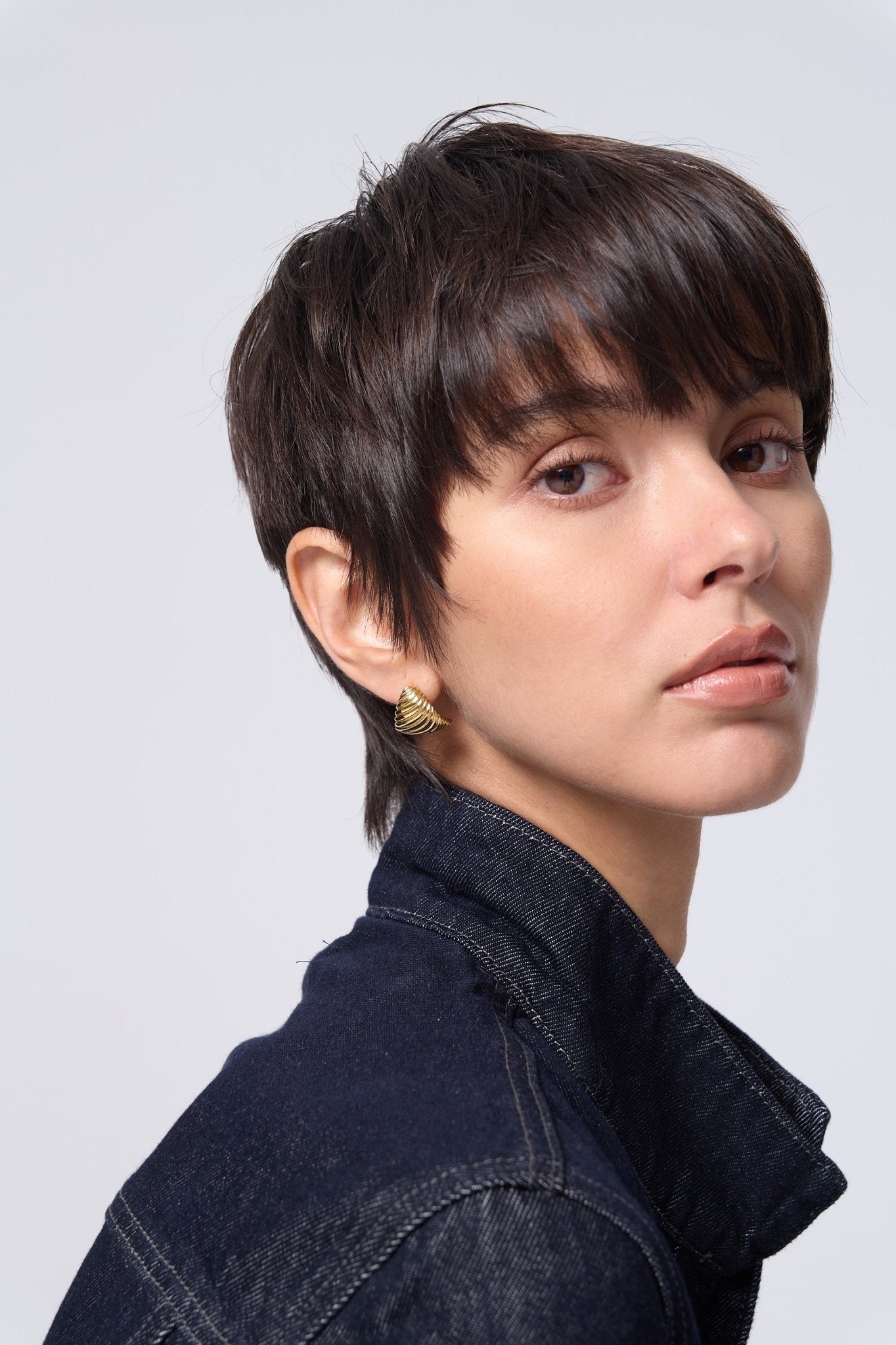 Willa Textured Dome Earrings - Flaire & Co.