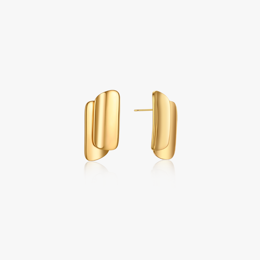 Delphine Bold Layered Earrings