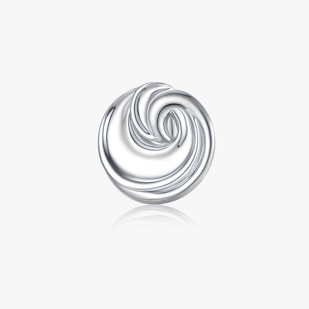 The Twisted Circle Brooch