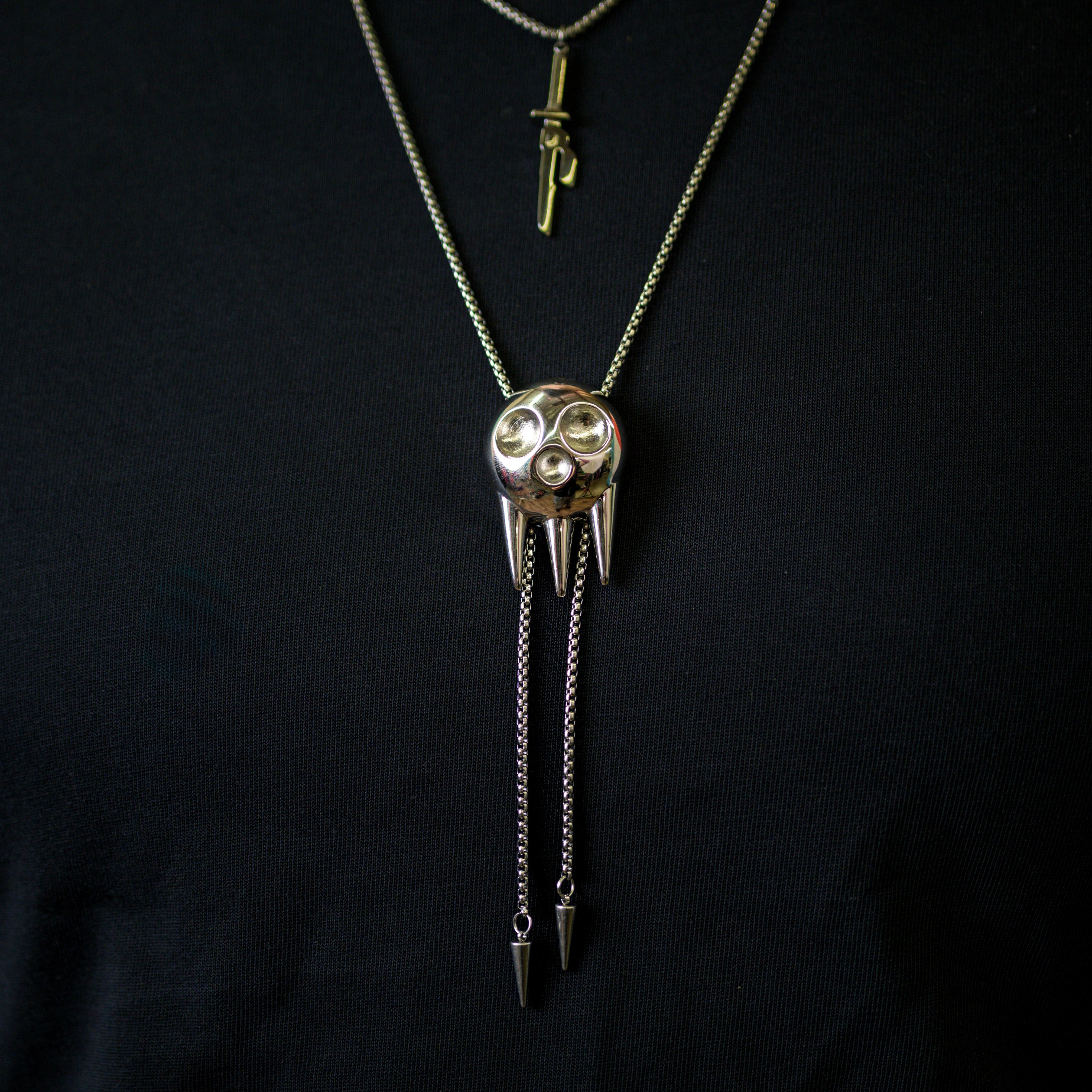 Skull Bolo Necklace (Anime Inspired Collection)