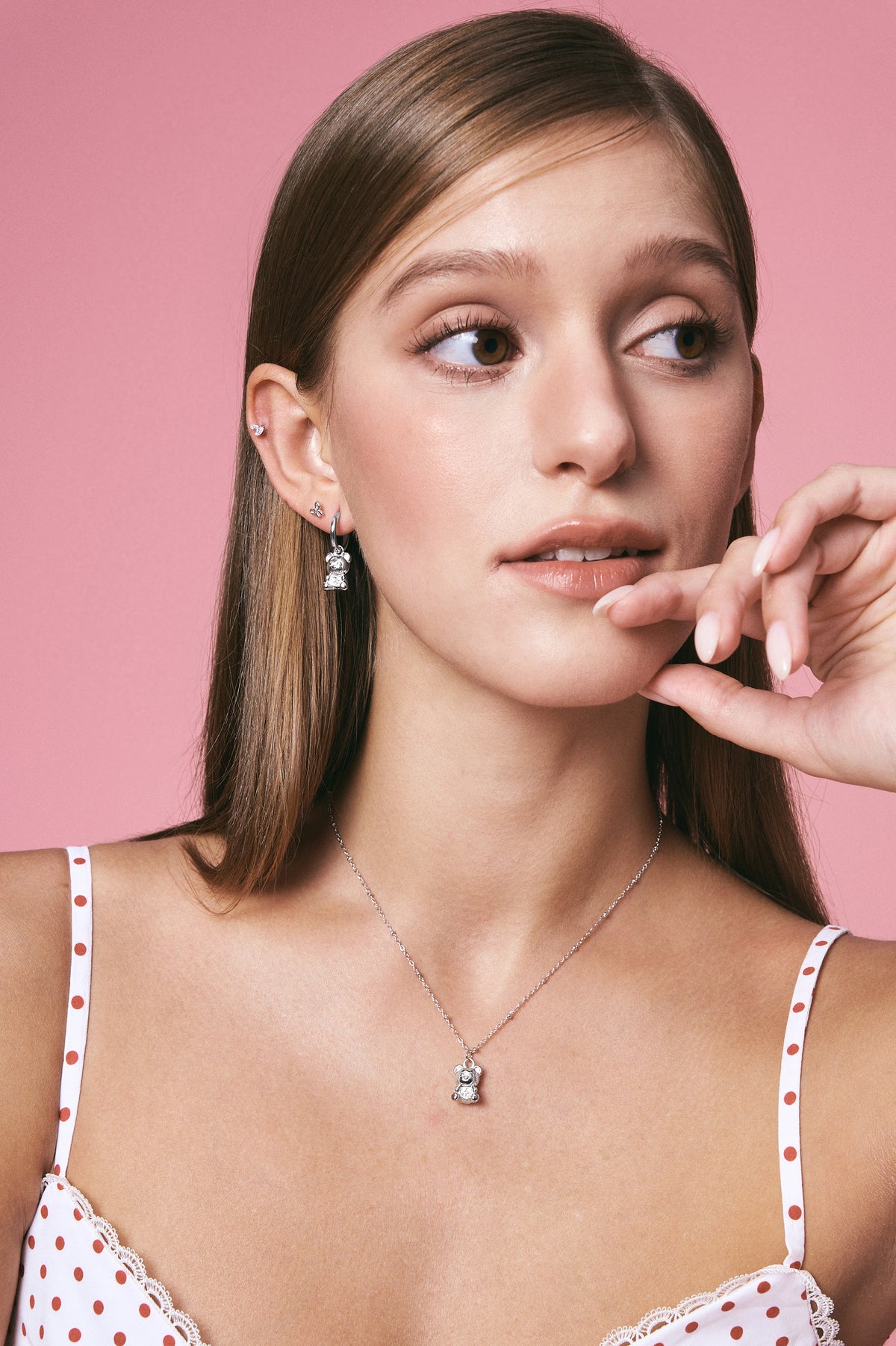 Snuggle Bear Earrings