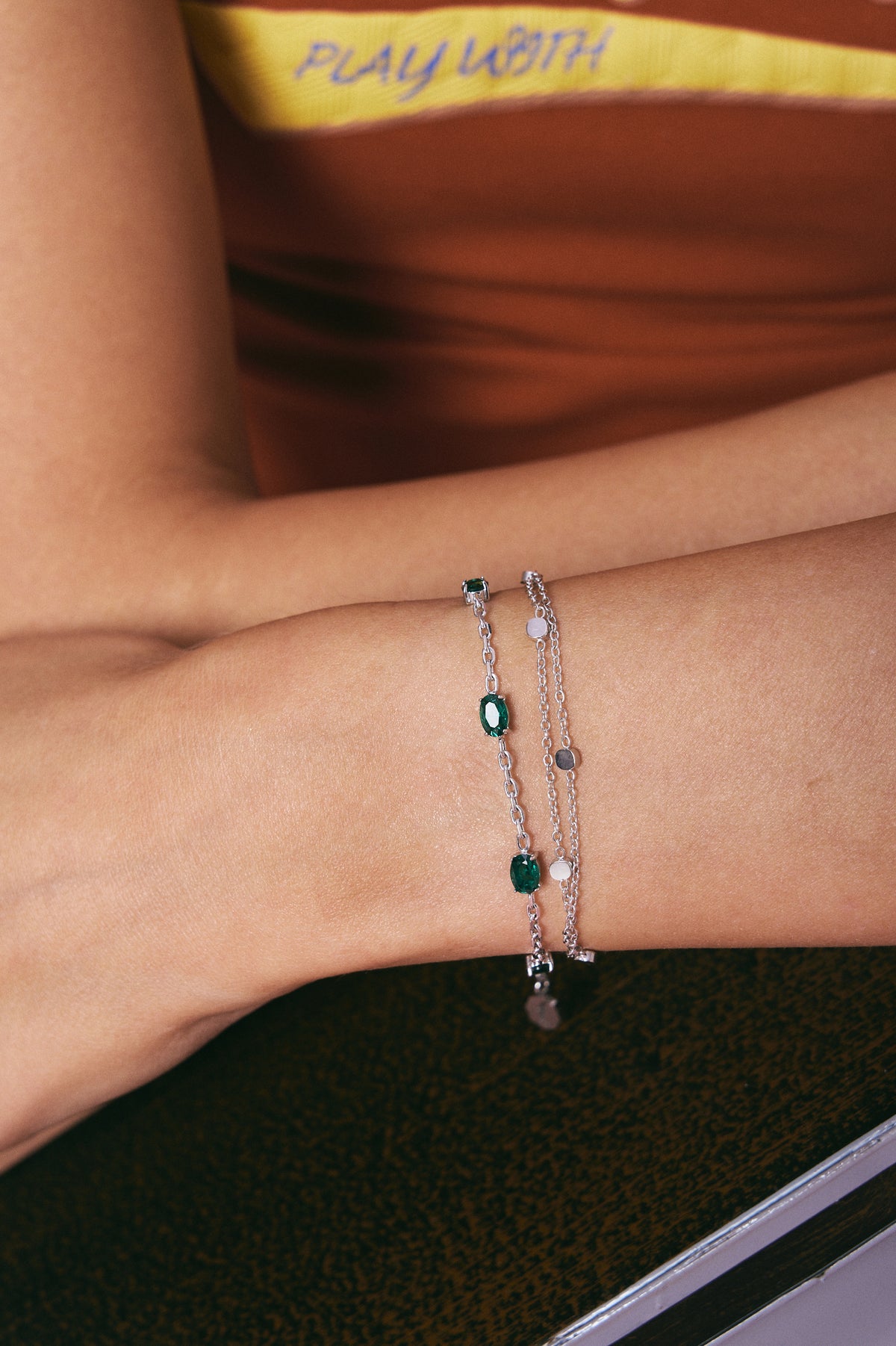 First Crush Two Layer Bracelet