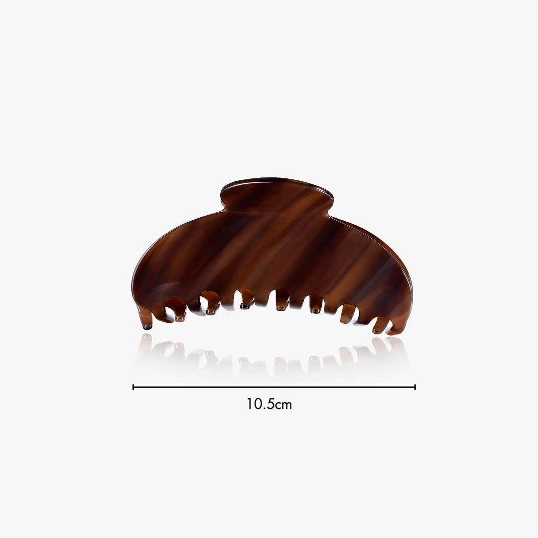 Amelia Claw Clip in Mocha (2 Sizes)