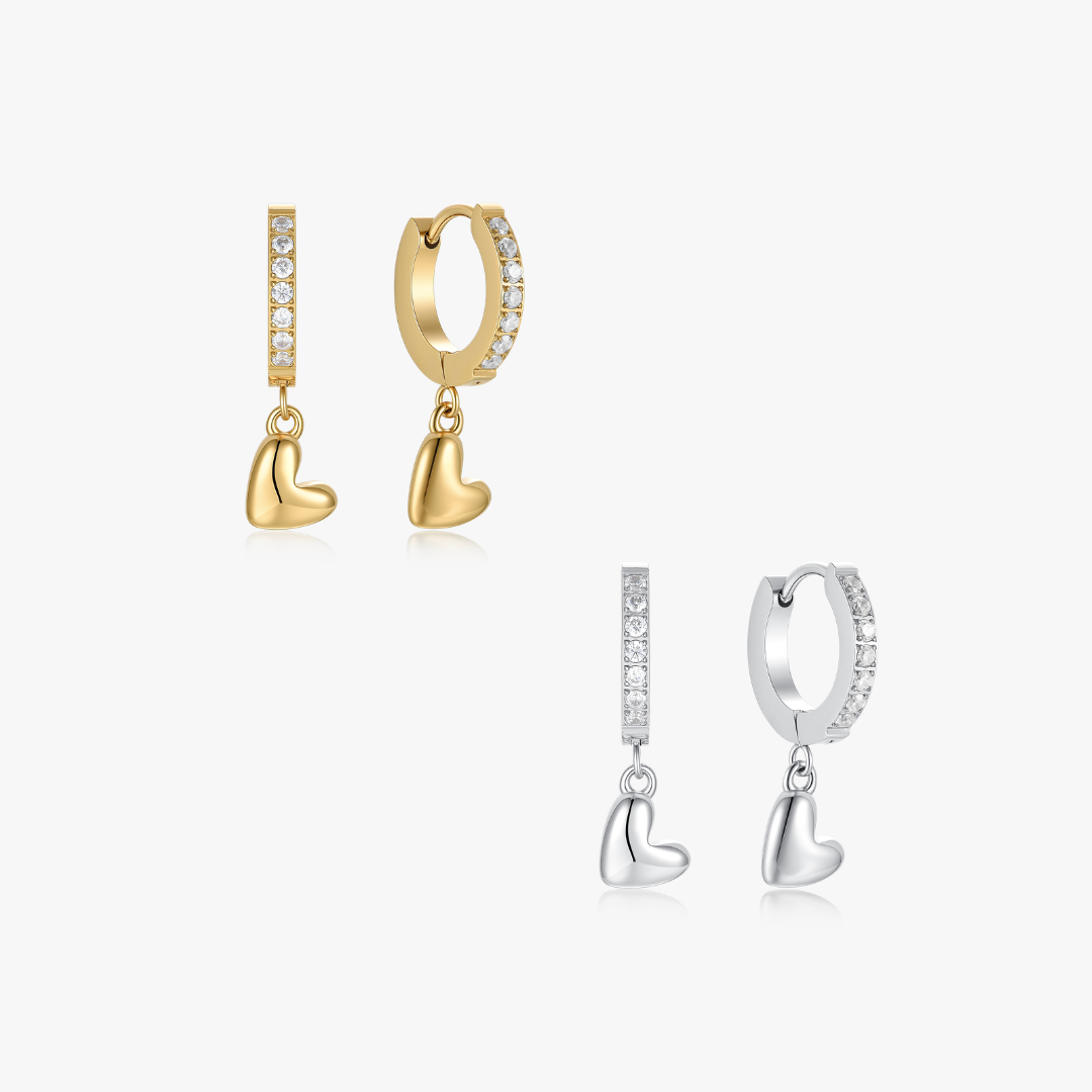 Beloved Heart Earrings