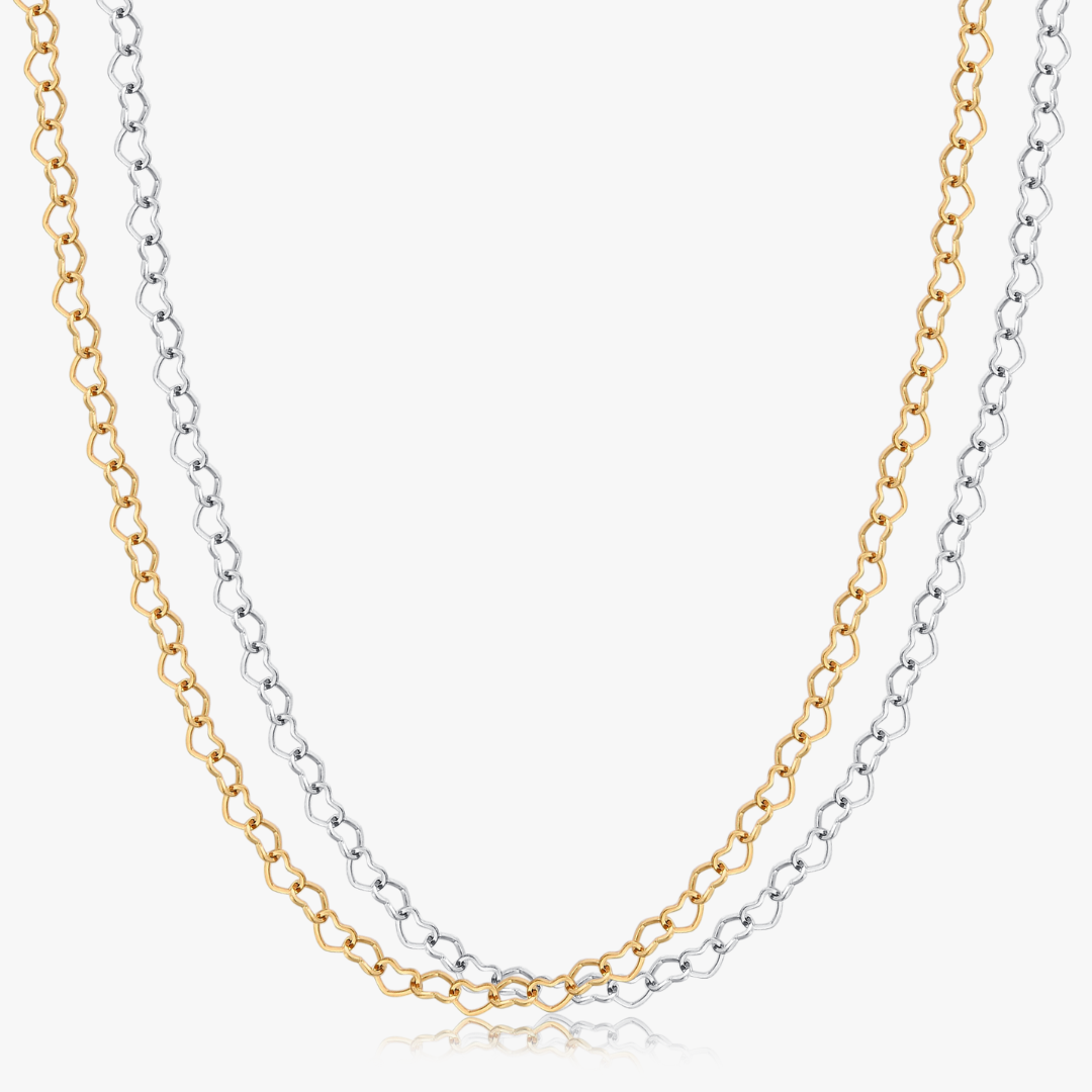 Celia Heart Chain Necklace