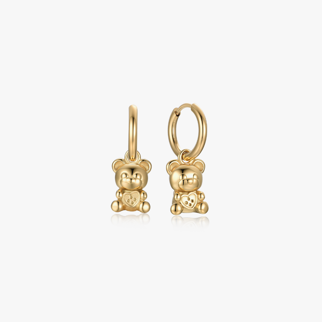 Snuggle Bear Earrings