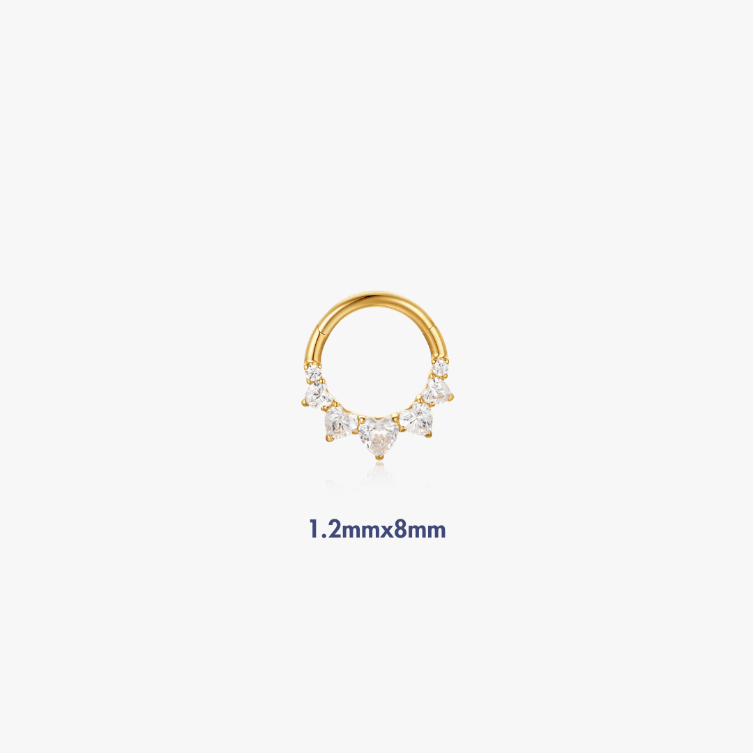 Adore You Titanium Hoop (Single) - Flaire & Co.