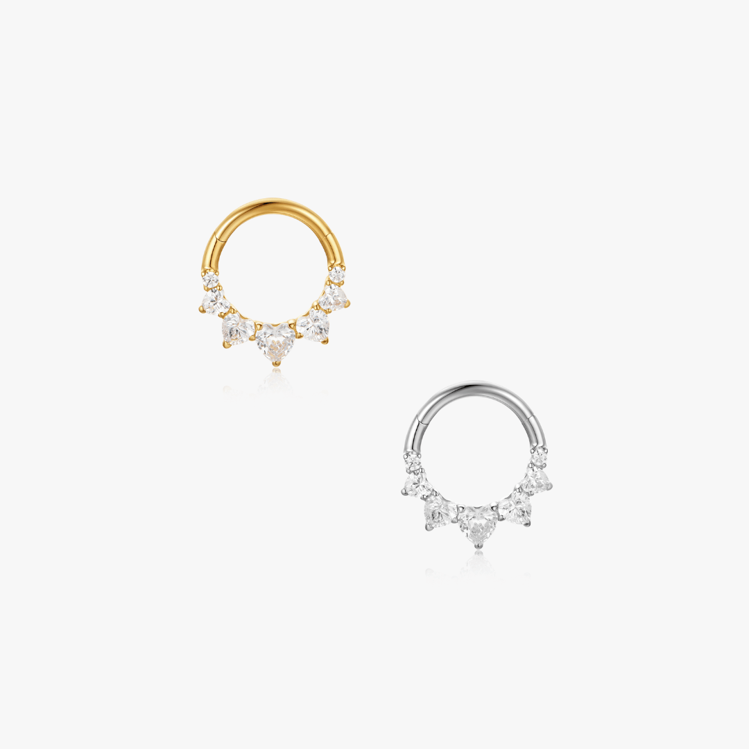 Adore You Titanium Hoop (Single) - Flaire & Co.