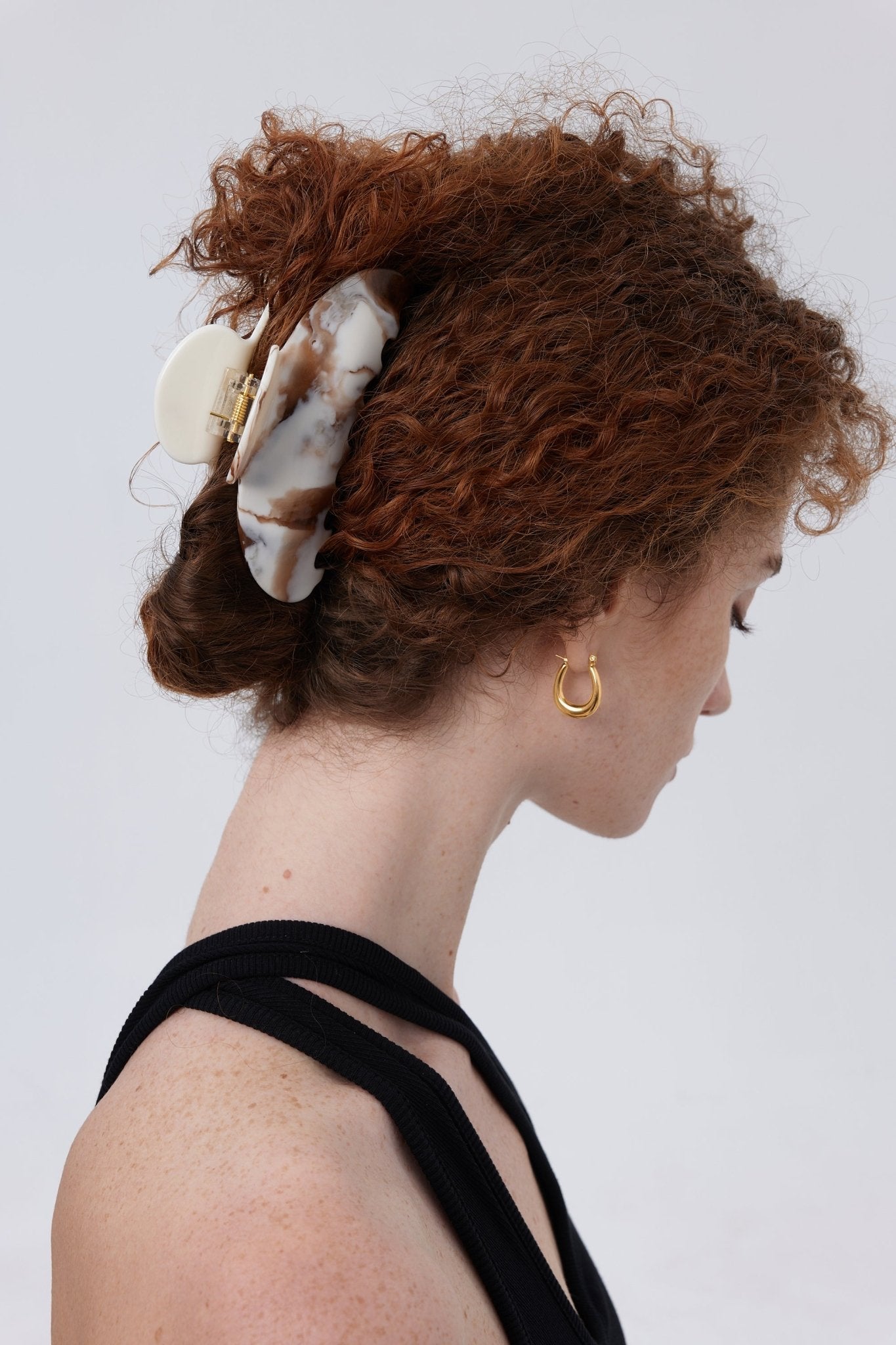 Alexandra Hoop Earrings (Greek Inspired Collection) - Flaire & Co.