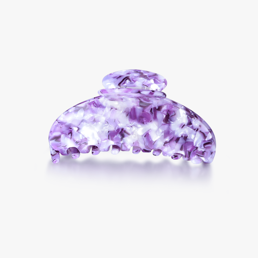 Amelia Claw Clip in Amethyst - Flaire & Co.