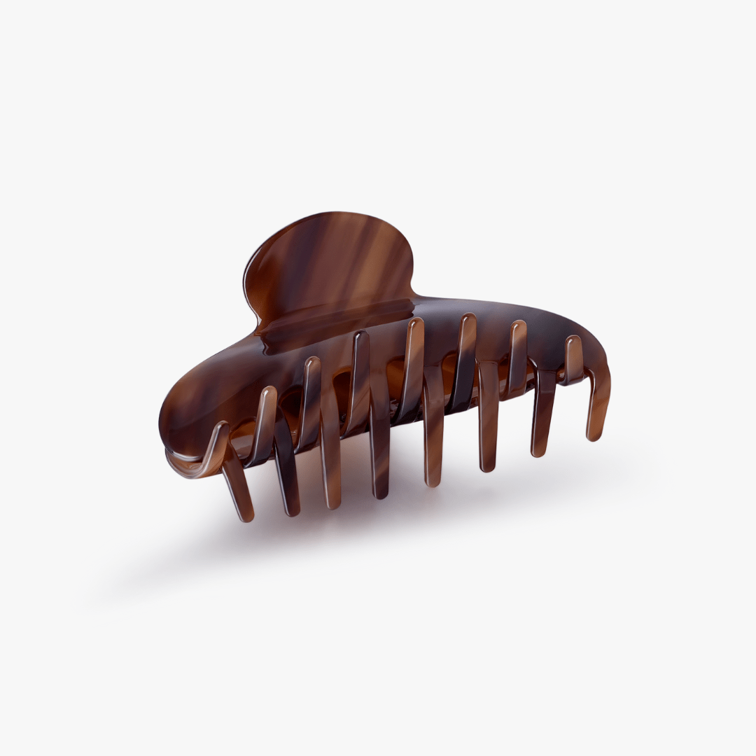 Amelia Claw Clip in Mocha (2 Sizes) - Flaire & Co.