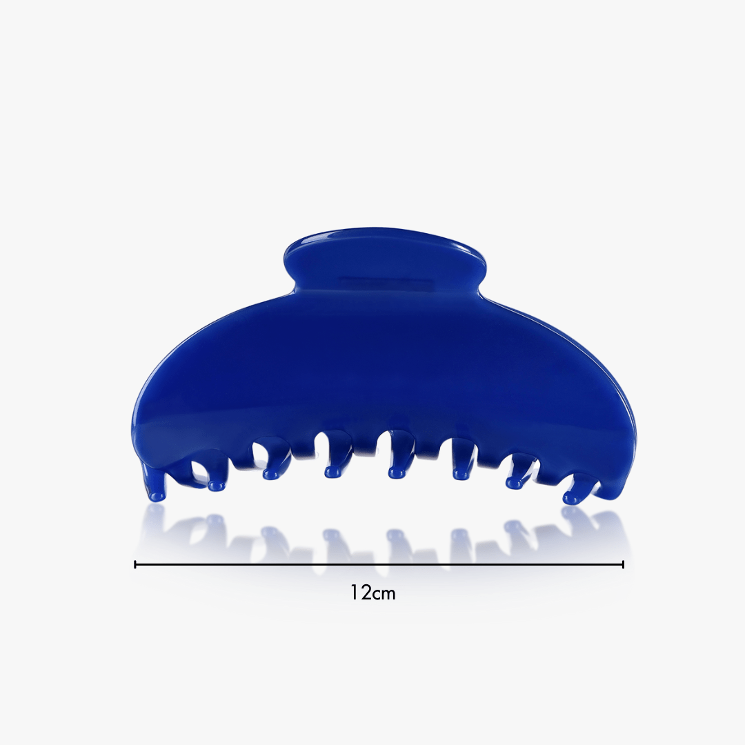 Amelia Claw Clip in Royal (2 Sizes) - Flaire & Co.