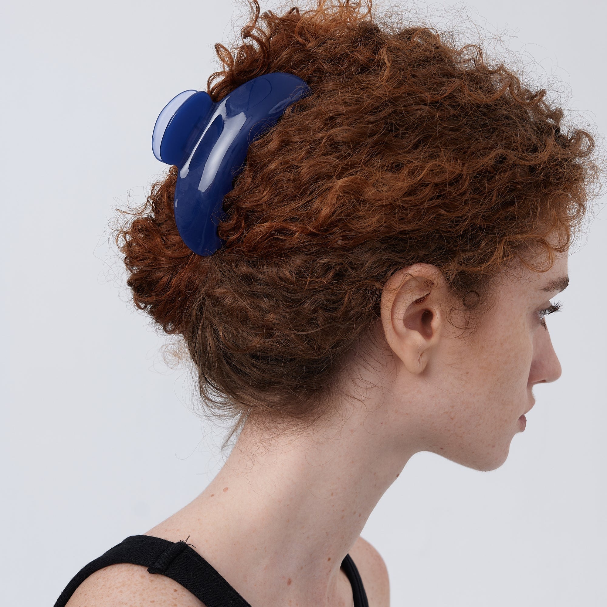 Amelia Claw Clip in Royal (2 Sizes) - Flaire & Co.