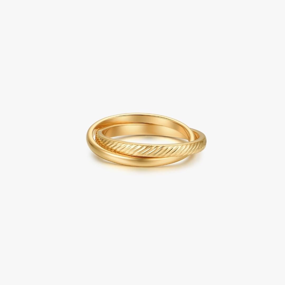 Arya Ring in Gold - Flaire & Co.