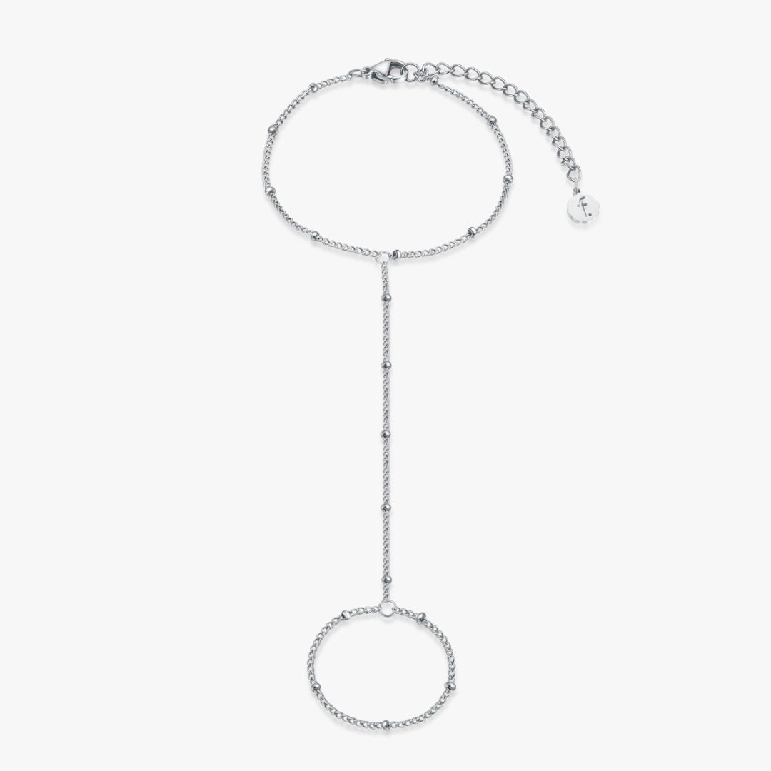 Beaded Hand Chain - Flaire & Co.