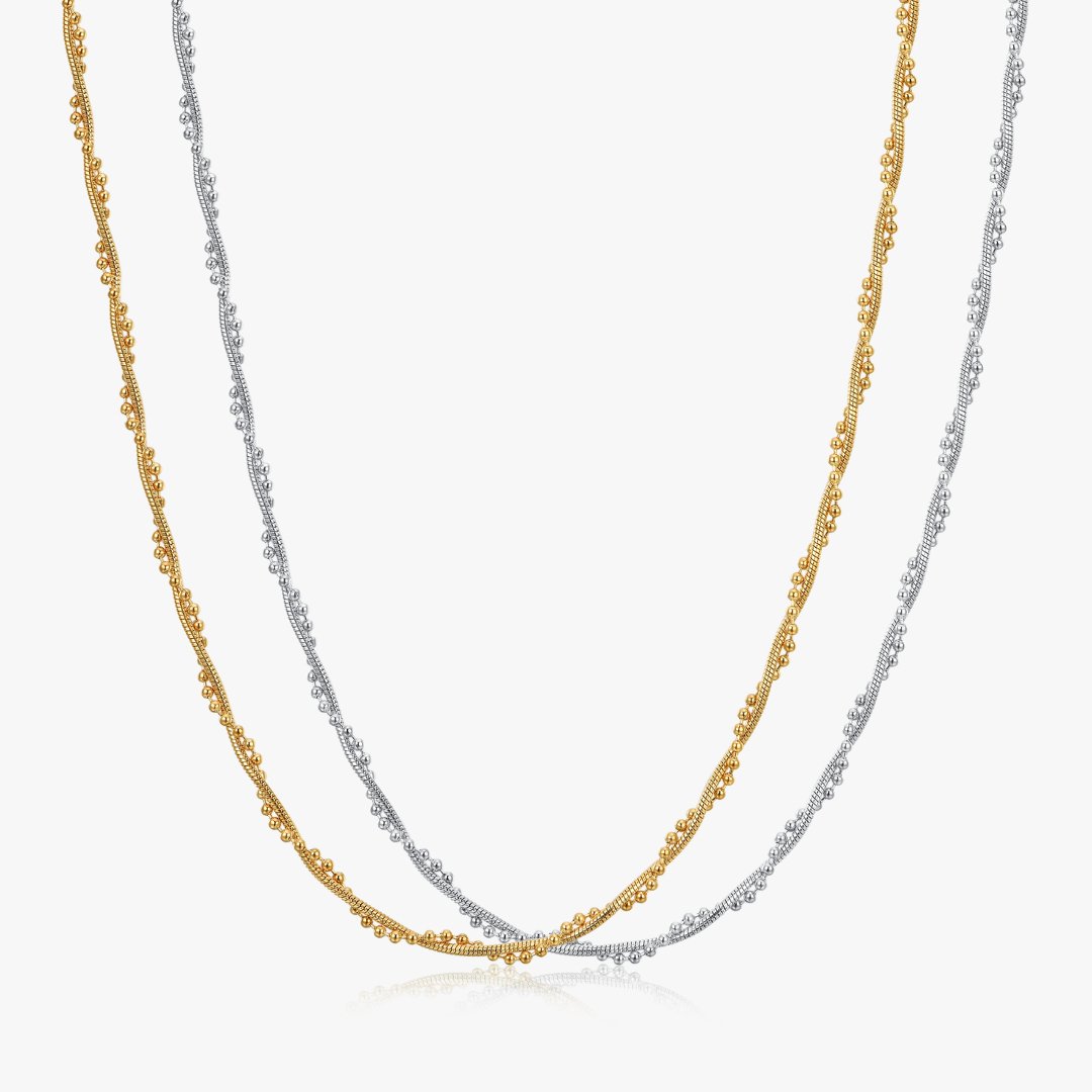 Bella Twisted Necklace - Flaire & Co.