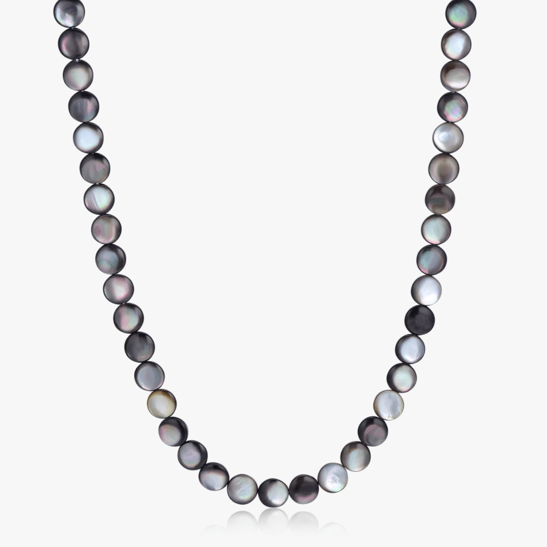 Black Shell Necklacee - Flaire & Co.