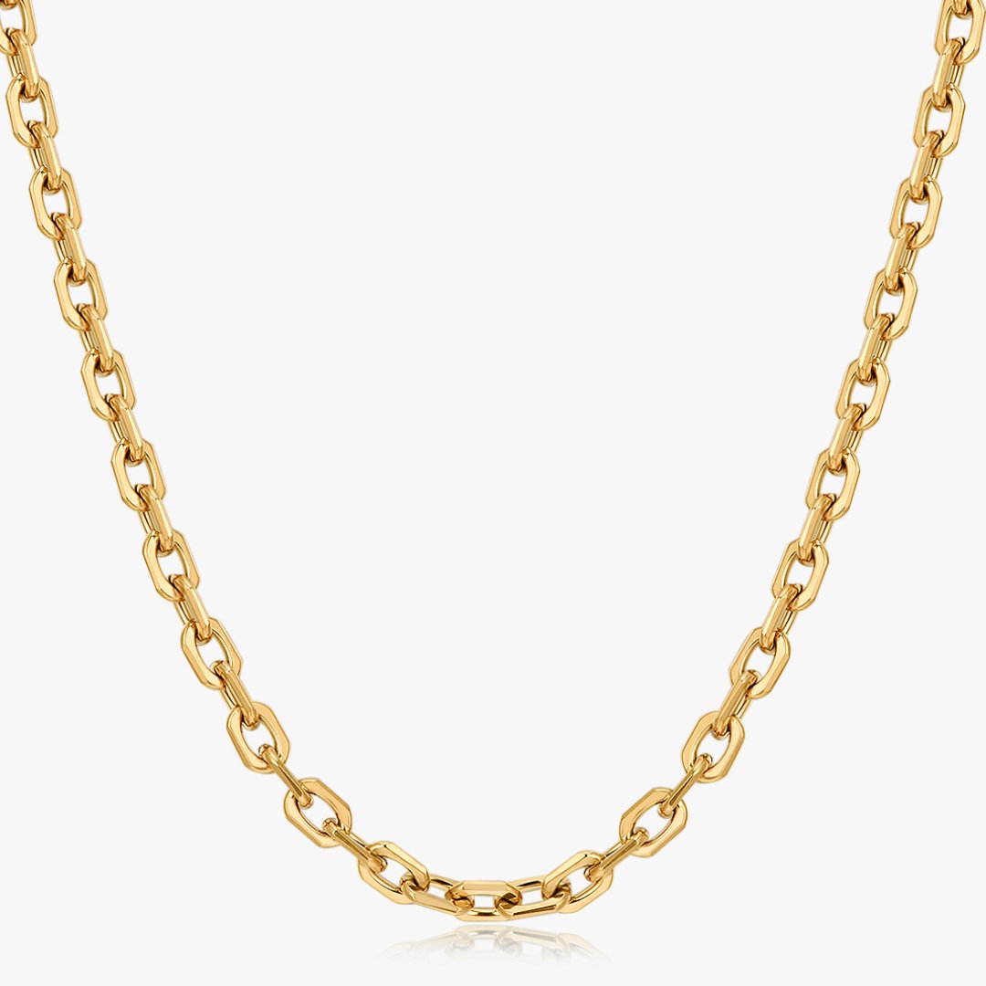 Blake Gold Chain (Unisex) - Flaire & Co.