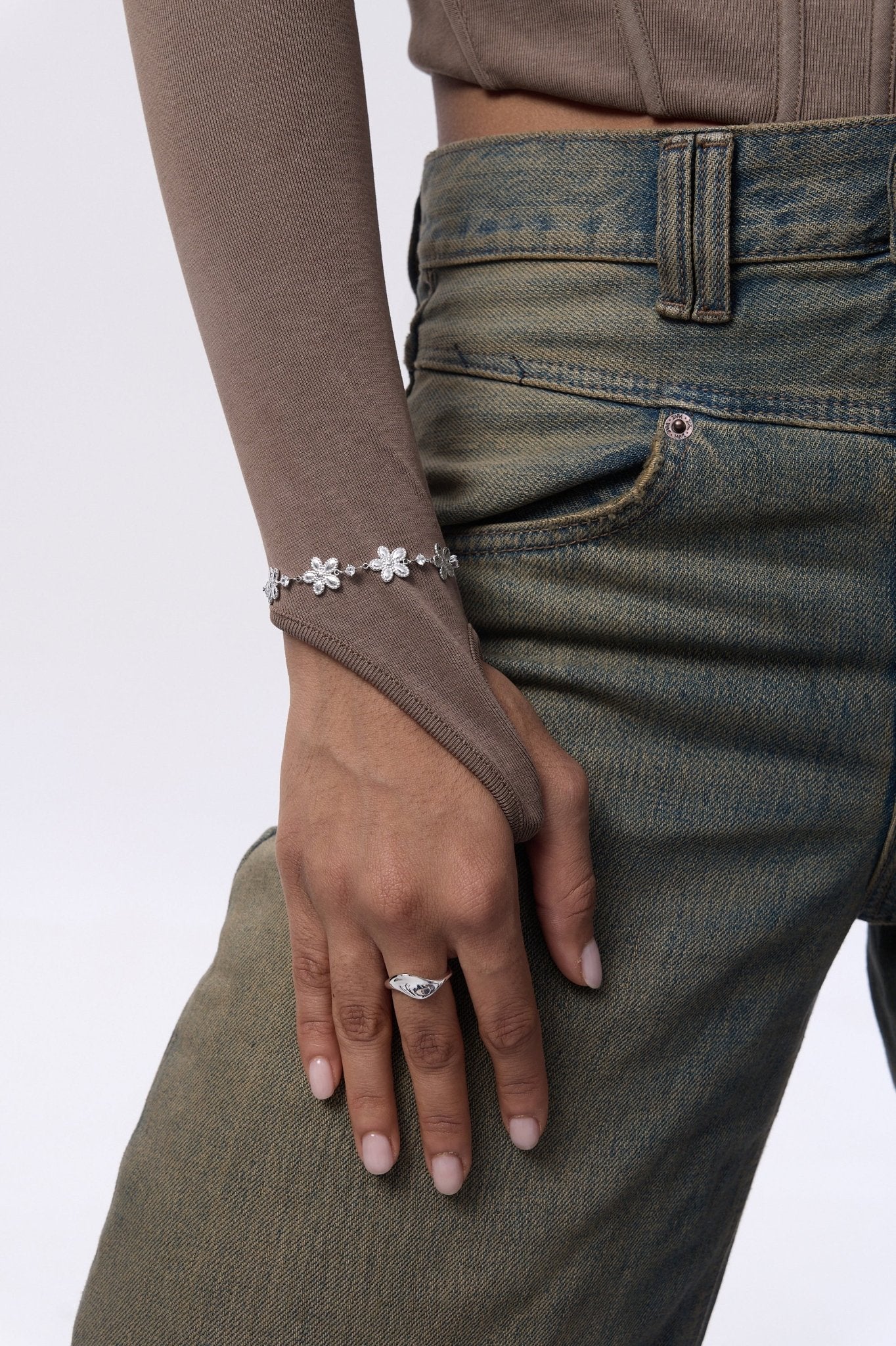 Bloom Link Bracelet - Flaire & Co.