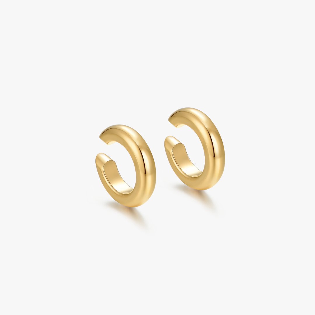 Bold Gold Cuff - Flaire & Co.