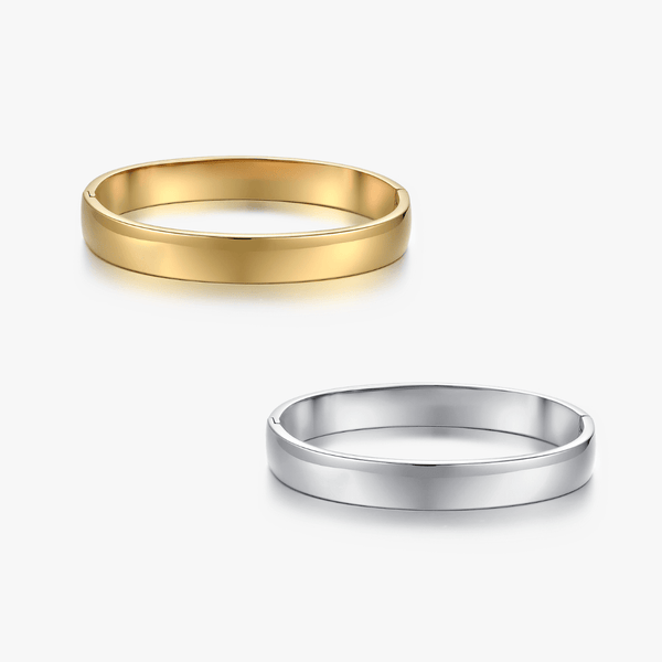 Bold Simple Stacker Cuff Bangle - Flaire & Co.