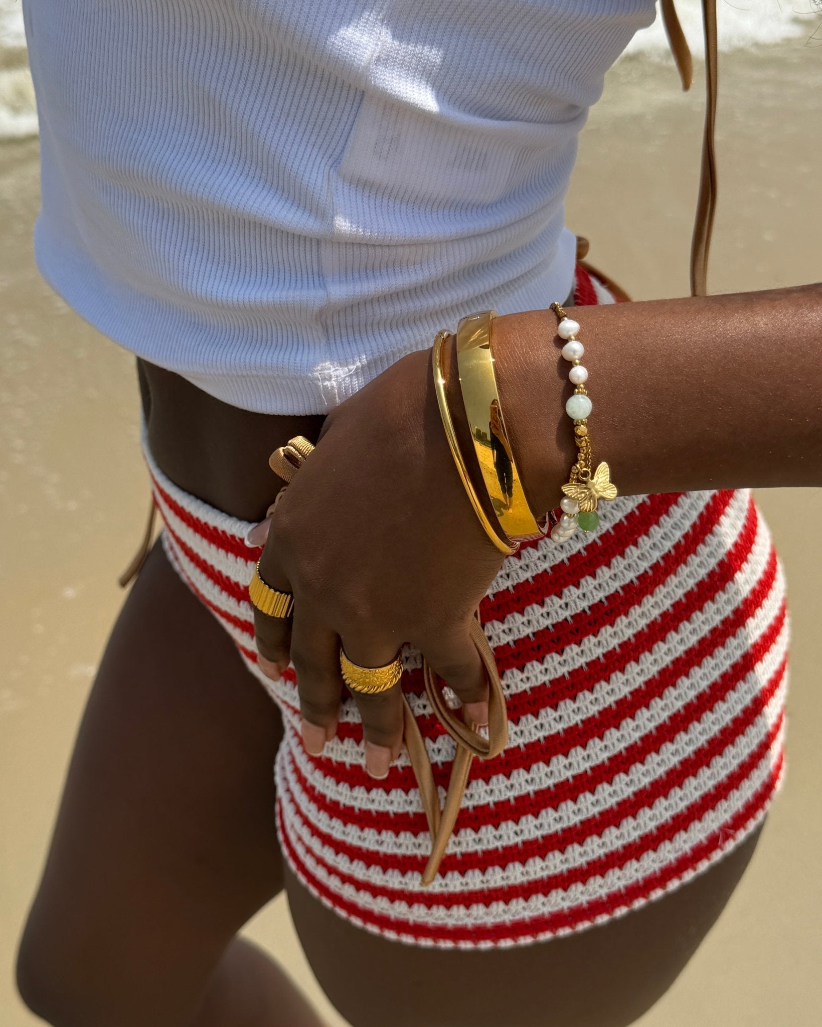 Bold Simple Stacker Cuff Bangle - Flaire & Co.