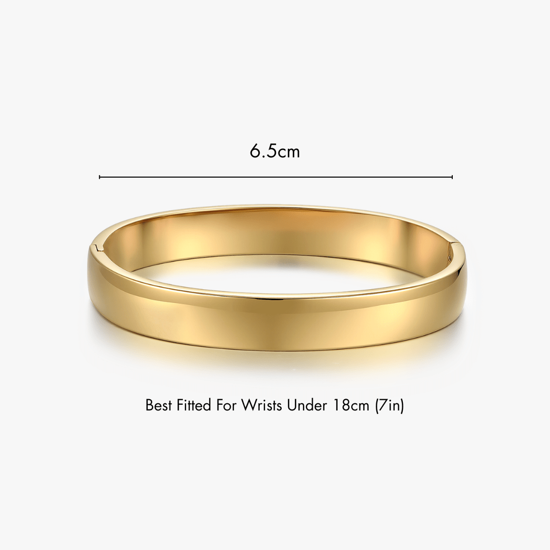 Bold Simple Stacker Cuff Bangle - Flaire & Co.