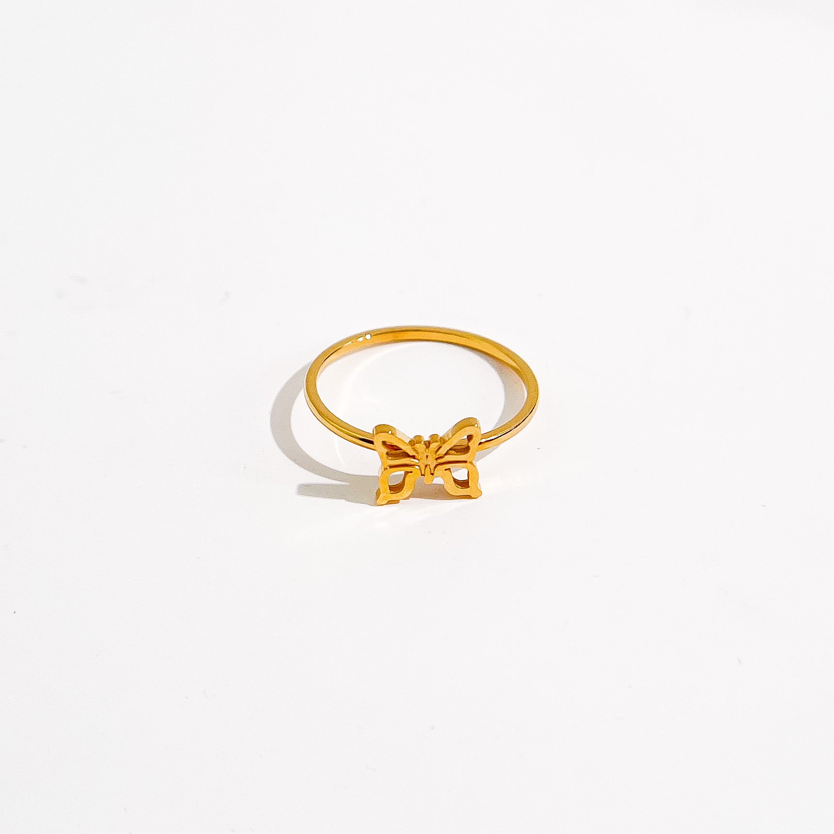 Butterfly Gold Ring - Flaire & Co.