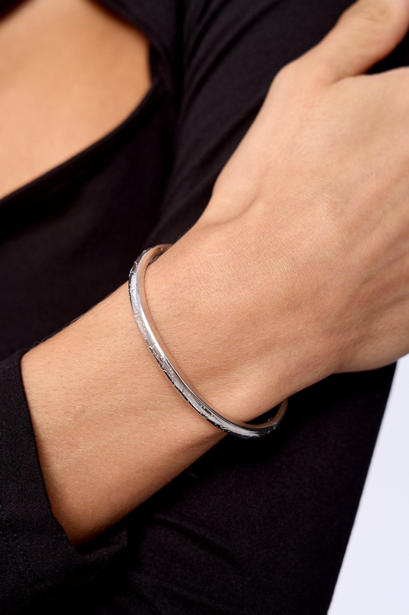 Butterfly Stacker Cuff Bangle Bracelet - Flaire & Co.