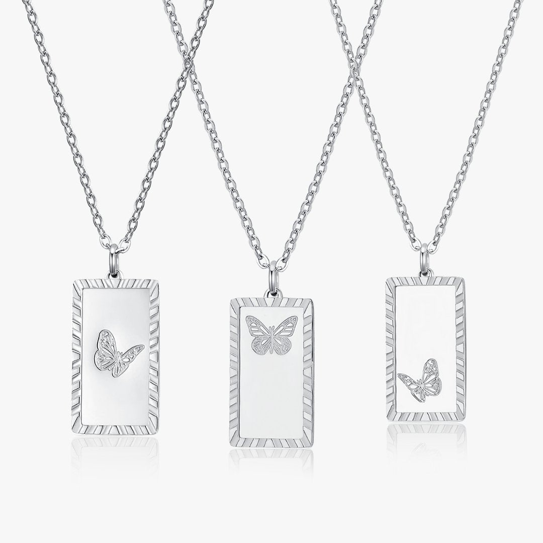 Butterfly Trio Necklace