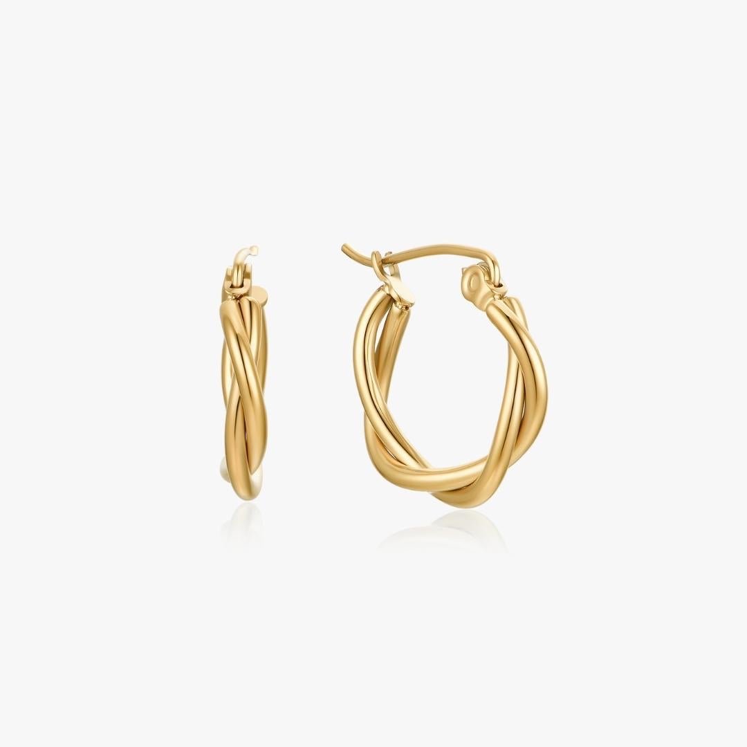 Cassie Baby Hoops - Flaire & Co.