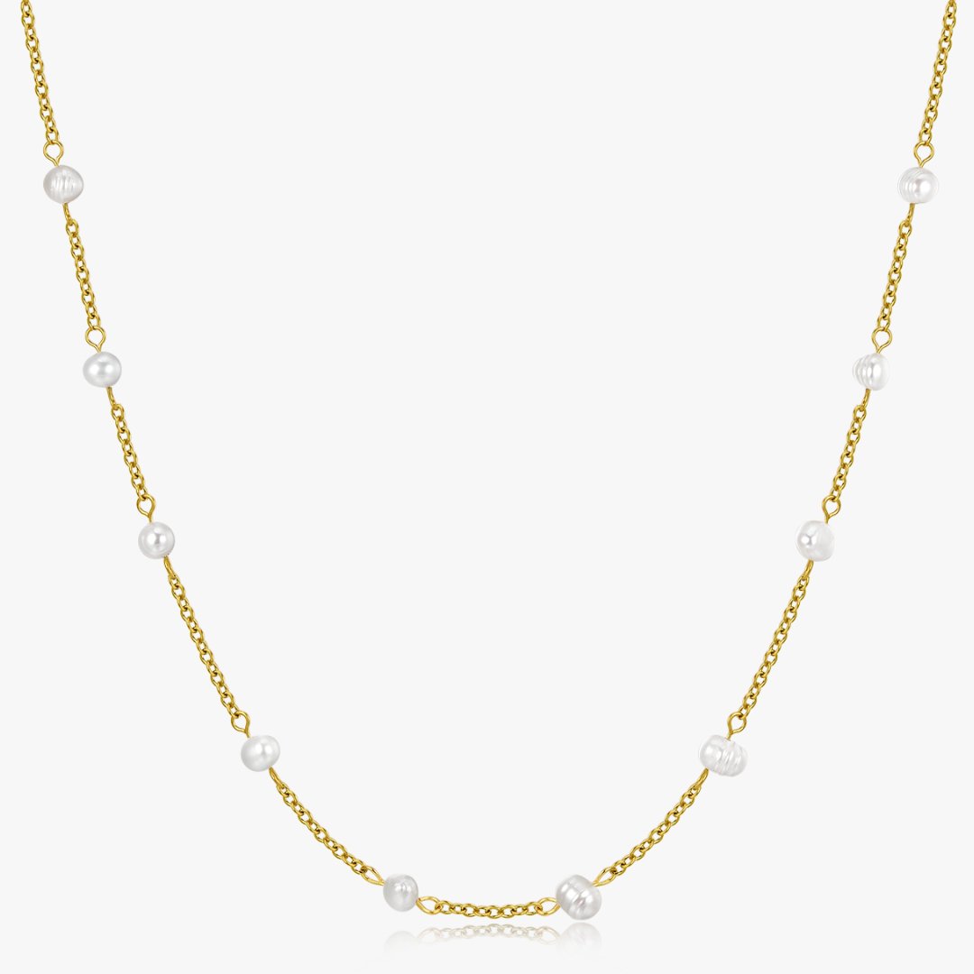 Catalina Pearl Necklace - Flaire & Co.