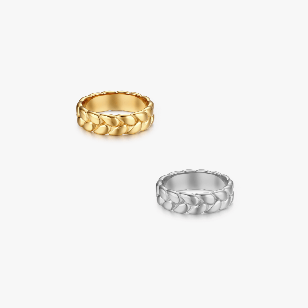 Chelsea Thick Weave Ring - Flaire & Co.