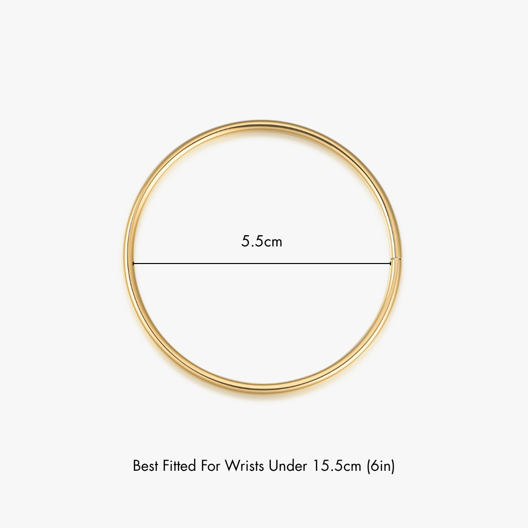 Circle Classic Bangle Bracelet - Flaire & Co.