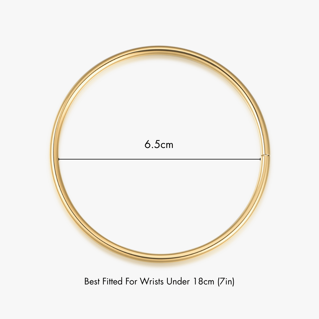 Circle Classic Bangle Bracelet - Flaire & Co.