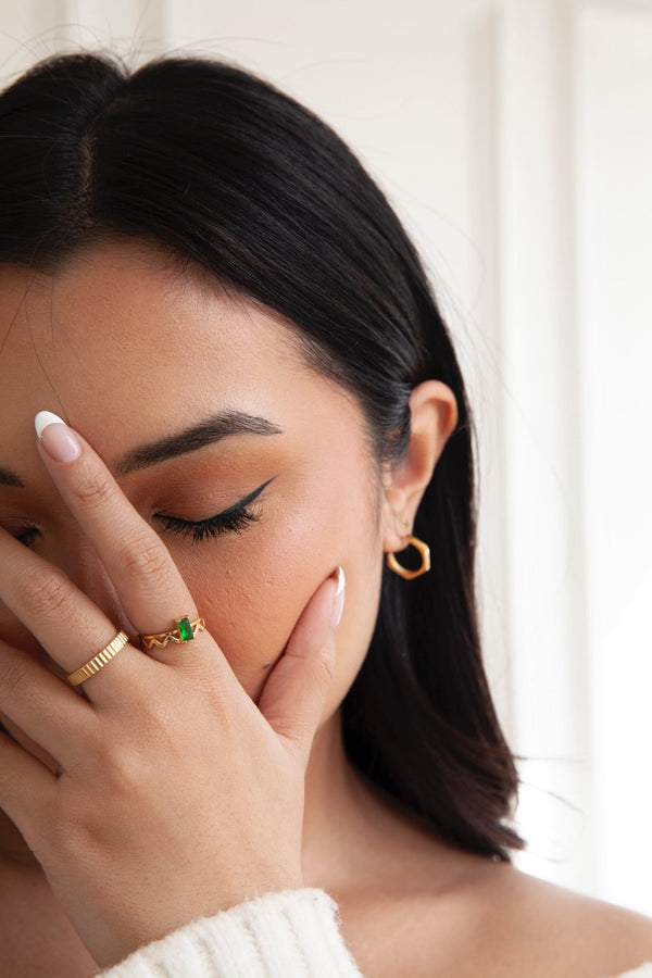 Claire Ring in Gold - Flaire & Co.
