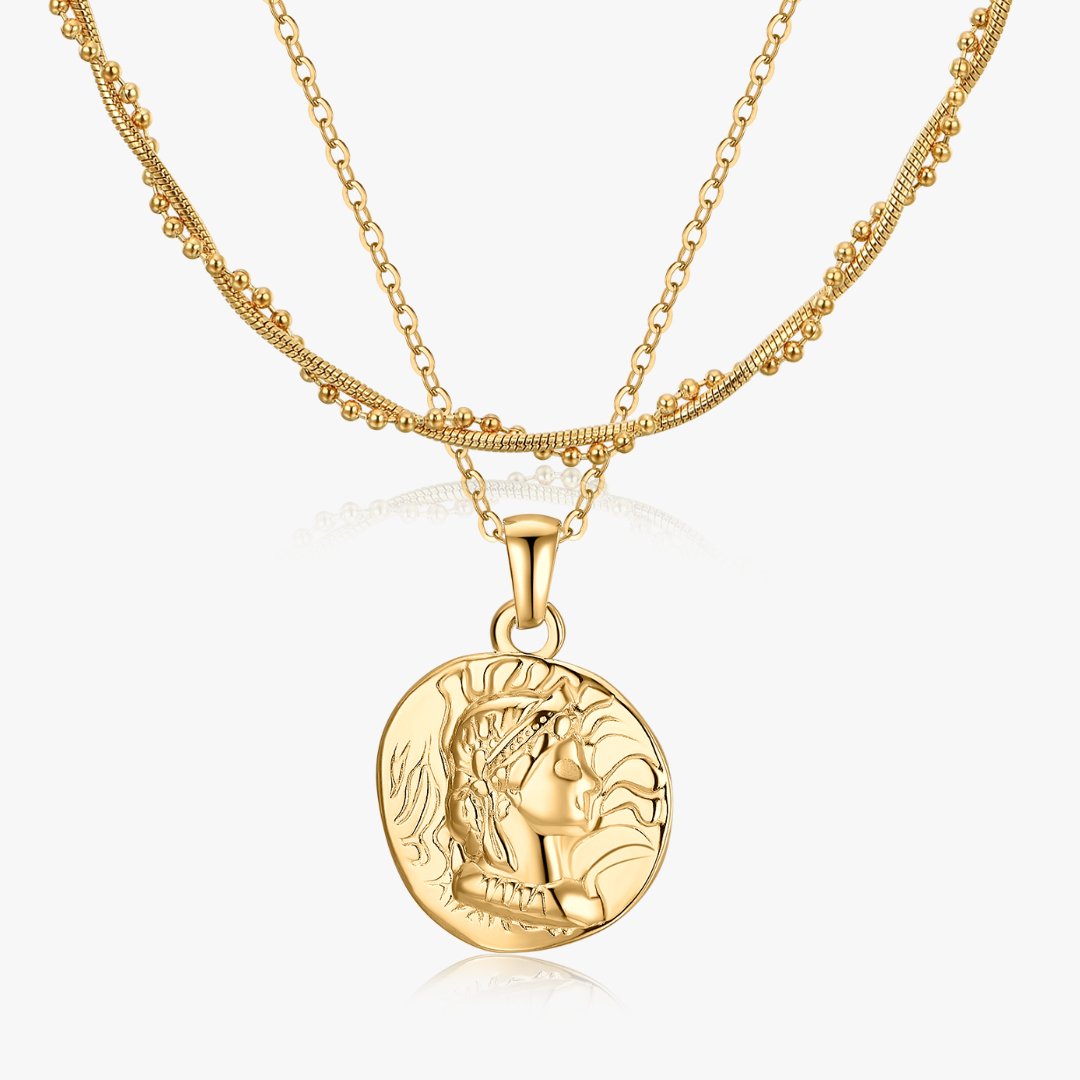 Coin Pendant Gold Bundle - Flaire & Co.