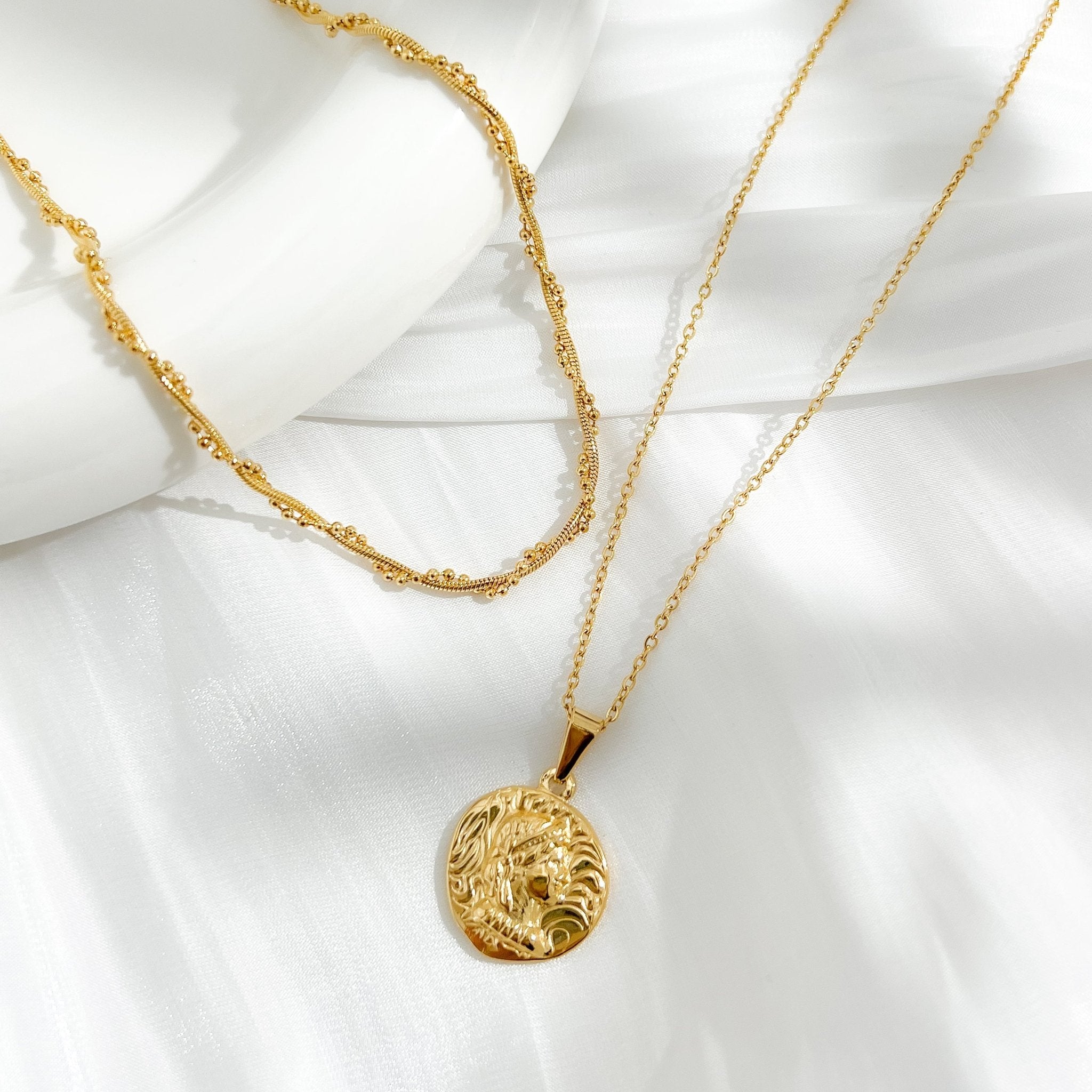 Coin Pendant Gold Bundle - Flaire & Co.