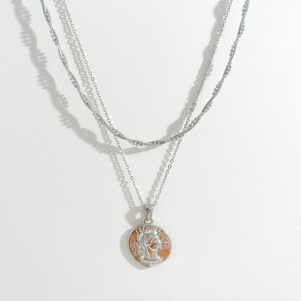 Coin Pendant Silver Bundle - Flaire & Co.