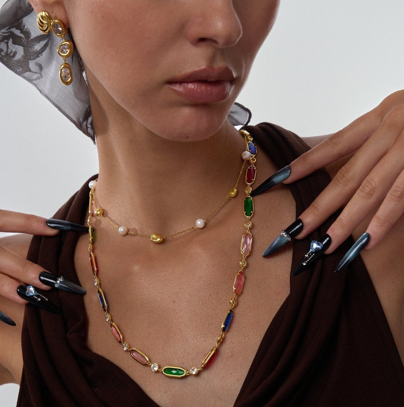 Colorful Beaded Necklace - Flaire & Co.